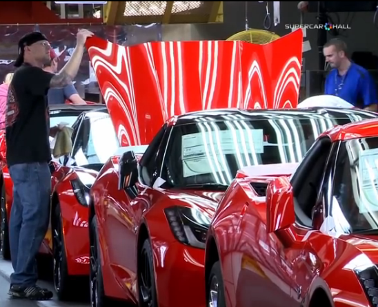 This Awesome Video Takes You Through the Bowling Green Corvette Plant – Follow The Line From Start To Finish