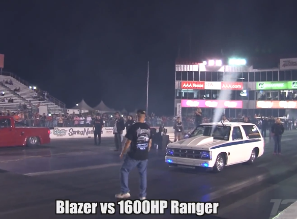 Watch This Nitrous Swilling Small Block S10 Blazer Hang The Hides And Run Deep 8’s!