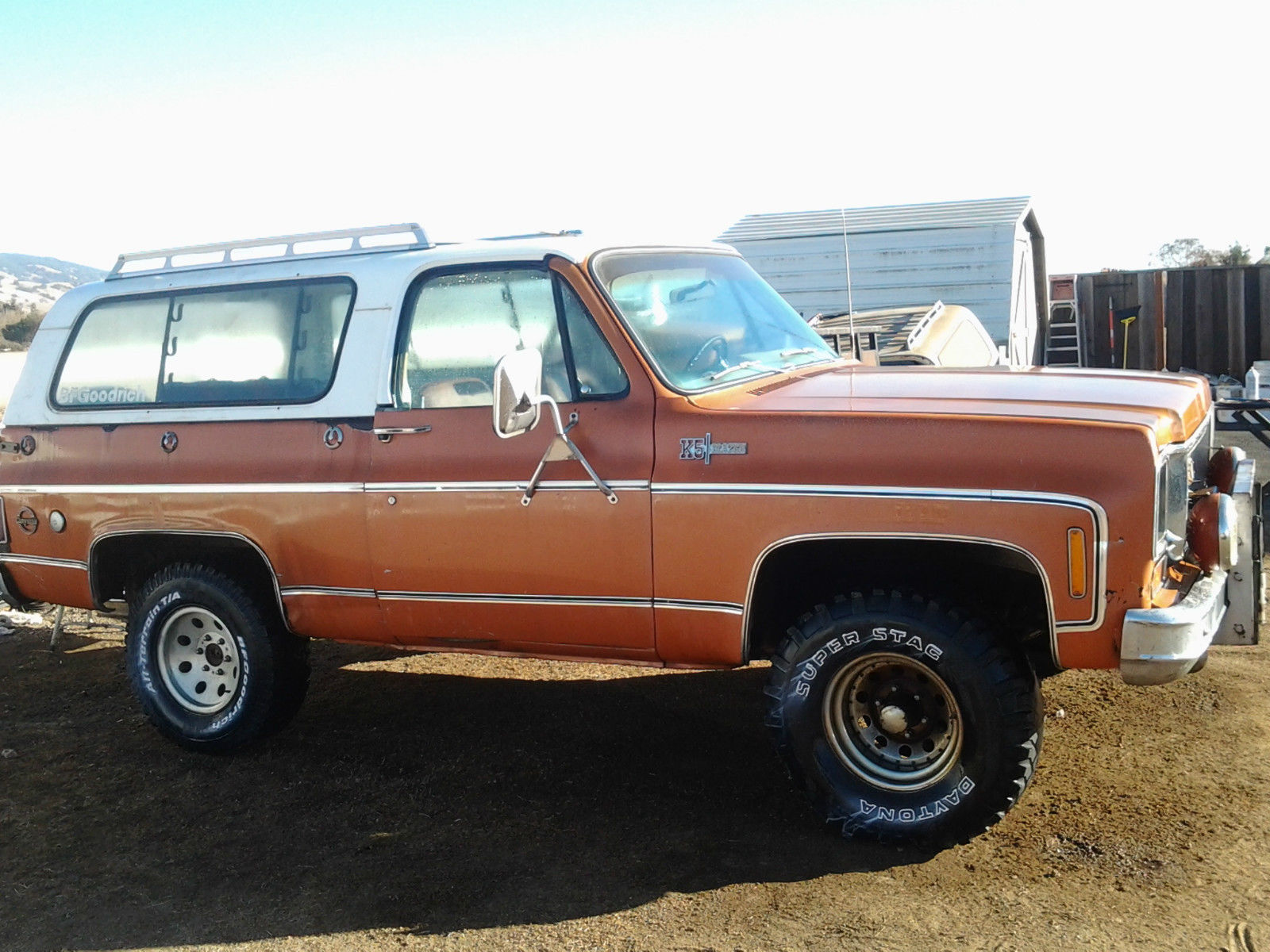 eBay Find: In 1987 This Very Trick And Largely Stock 1973 Blazer Won Its Class At The Baja 1000