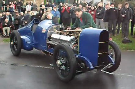 Watch The First Car To Ever Top 150-Mph Fire Up For The First Time In Decades