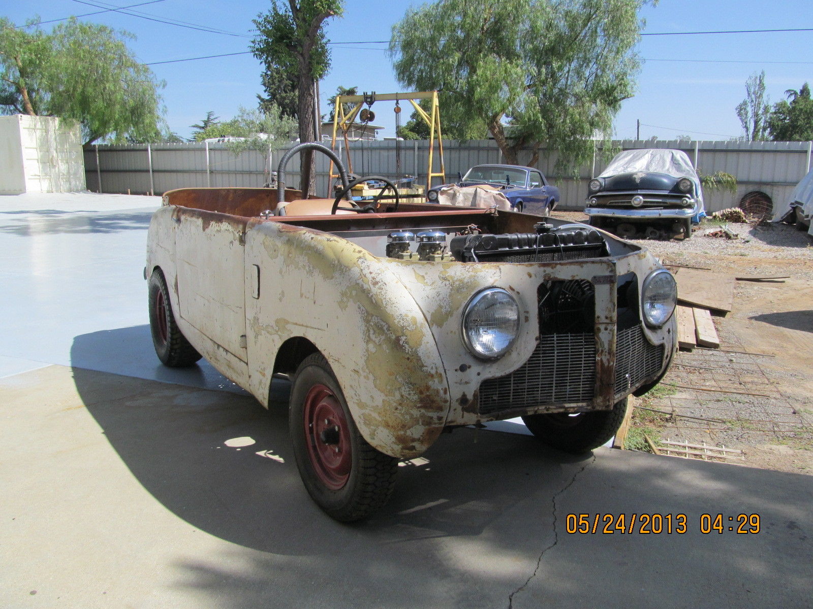 eBay Find: This Early 1950s Drag Car Made From A 1948 Crosley Is Absolutely Awesome – Time Capsule!