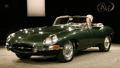 jaguar E type roadster