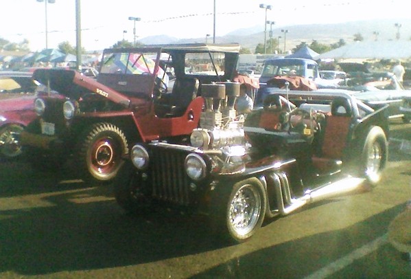 RacingJunk Find: This 1948 Willys Pro Street CJ2A Jeep Comes With A Twist…Literally