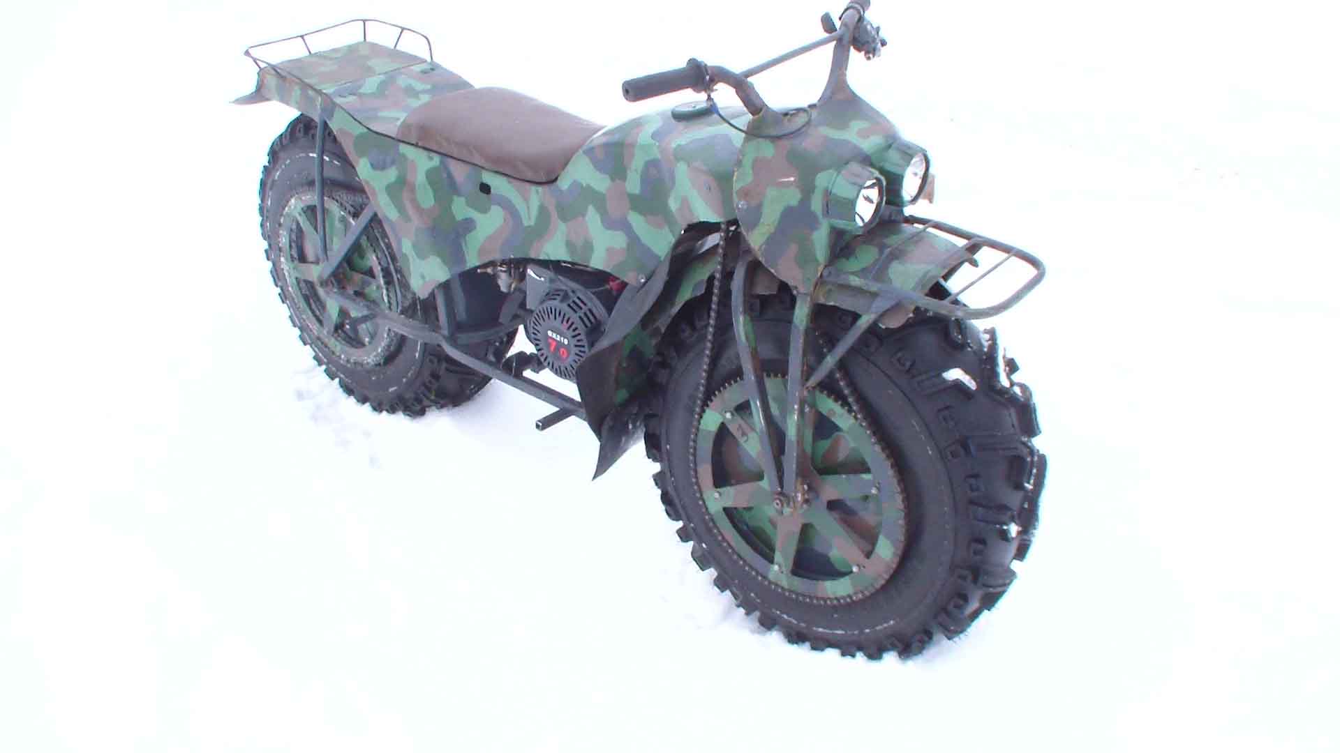 BangShift.com More on that awesome Russian 2WD motorcycle ...