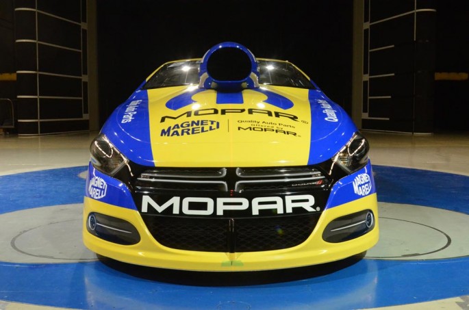 The new ‘Magneti Marelli Offered by Mopar’ Dodge Dart, to be