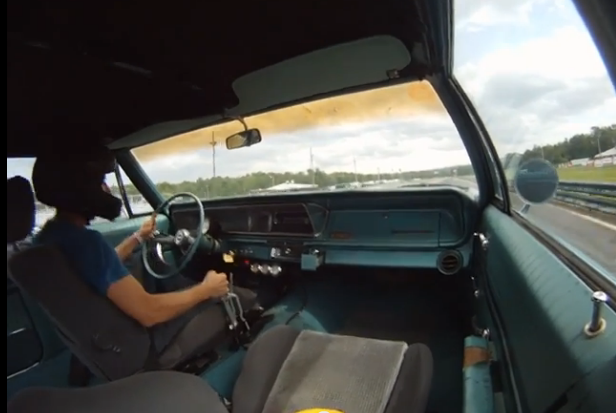 The Parting Shift: Ride Along In A G-Force Transmission Equipped 1966 Bel Air At Island Dragway