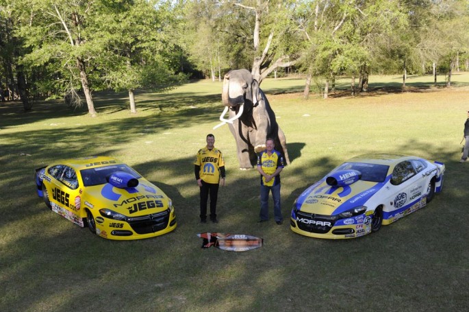 Team Mopar drivers Jeg Coughlin Jr. and Allen Johnson revealed t