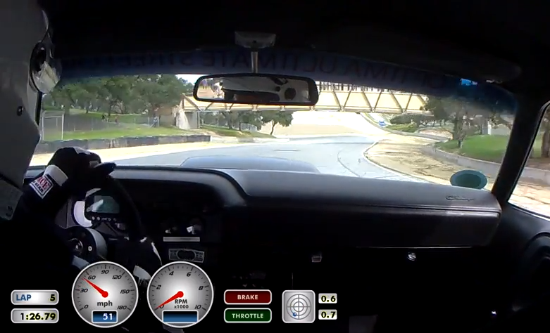 Video: Take A Ride Around Laguna Seca Inside The JCG 1970 Dodge Challenger