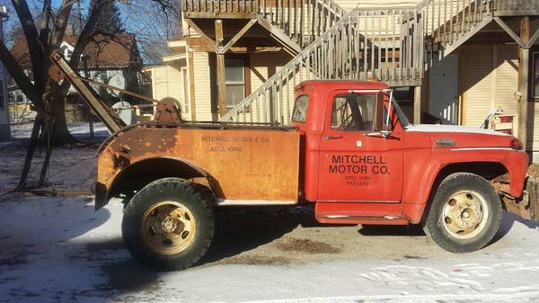 Bangshift Com 1965 Ford F600 Wrecker