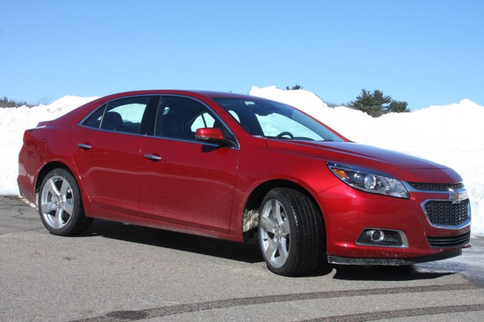 CHEVY MALIBU 2014 TURBO RED006