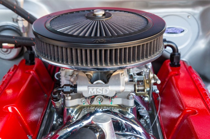 The Atomic EFI and Edelbrock Performer RPM provide all the top-end power this Chevy II needs while also keeping low speed response nice and crisp. Just what you need on the autocross. 