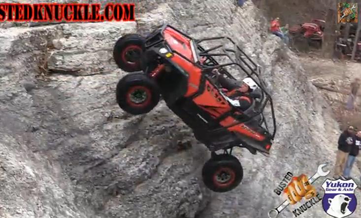 Watch This Modified RZR XP 900 Side By Side Make An Incredible Leap Up A Near Vertical Cliff