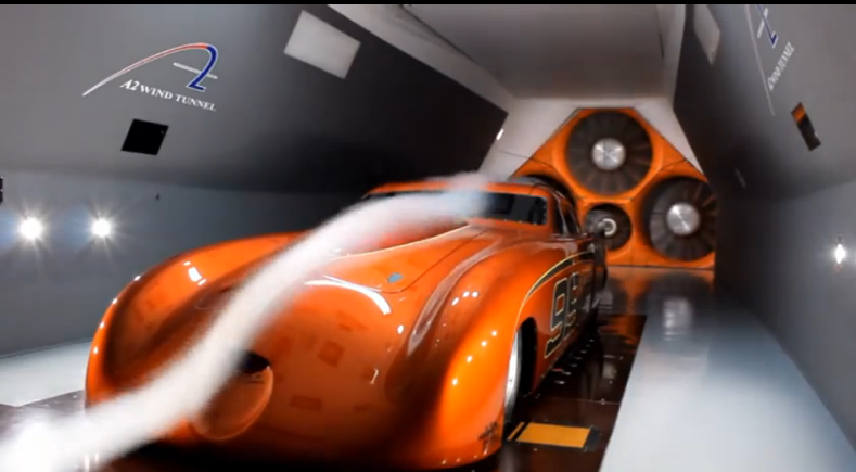 Watch The Incredible Stupidbaker Land Speed Car Get Wind Tunnel Tested At The A2 Wind Tunnel