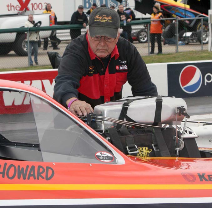 Chris Davis, NAPA Auto Parts Ignitor Nitro Opener at Firebird R