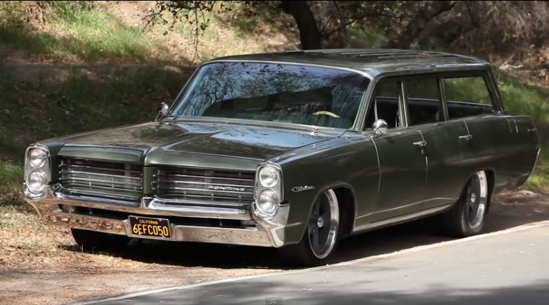 Mike Artman’s 1964 Catalina Station Wagon Is A Former Cop Car Turned Tire Shredding Cruiser (Video)