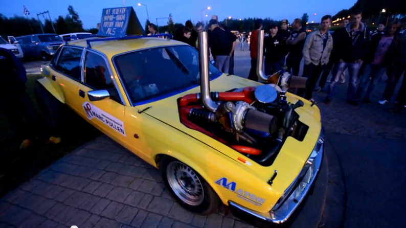 Someone In The Netherlands Built A Ford Diesel Powered Jaguar Puller – Video Of It Running