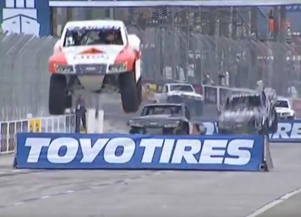 This Video Of Stadium Super Trucks On The Long Beach Grand Prix Road Course Is Truckin’ Awesome