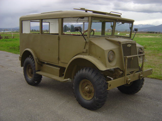 chevy military trucks