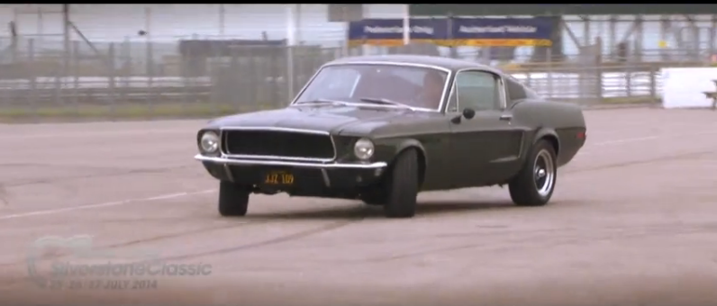 This Fun Recreation Of The Car Chase From Bullitt Pits The Mustang And The Charger Against Each Other On The Historic Silverstone Track In England