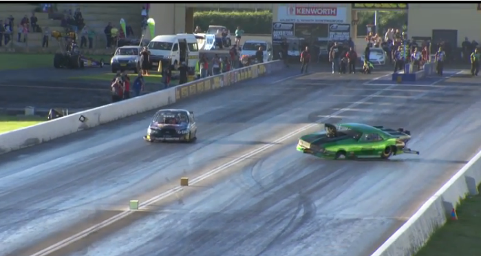 Drag Video: Fires, Wrecks, and Near Misses From The Australian National Drag Racing Association Race At Sydney Dragway