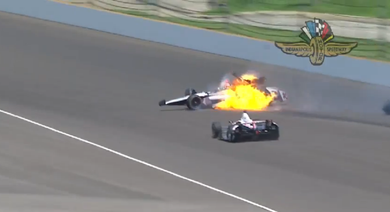 Watch Kurt Busch Suffer A Major Crash At Indy 500 Practice – He Walked Away