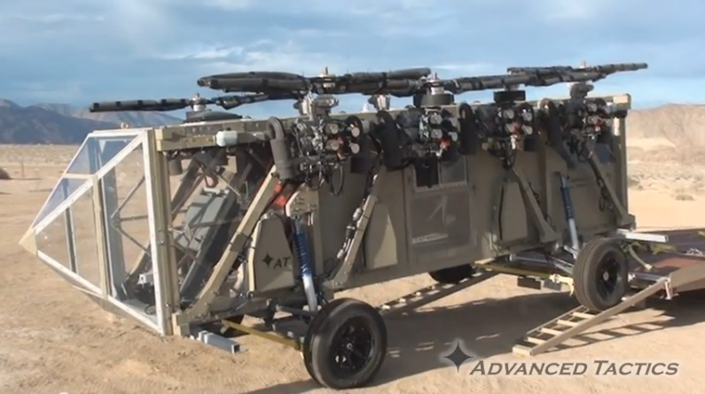 The Black Knight Transformer Is A Helicopter AND A Truck – This Video Of It Driving And Flying Is Stunning