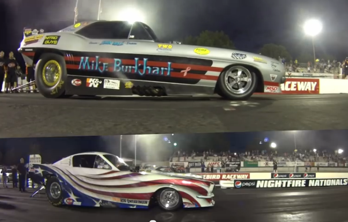 Nitro Video: A Spectacular Look Inside The Funny Car Final At The Nightfire Nationals By Nitro America