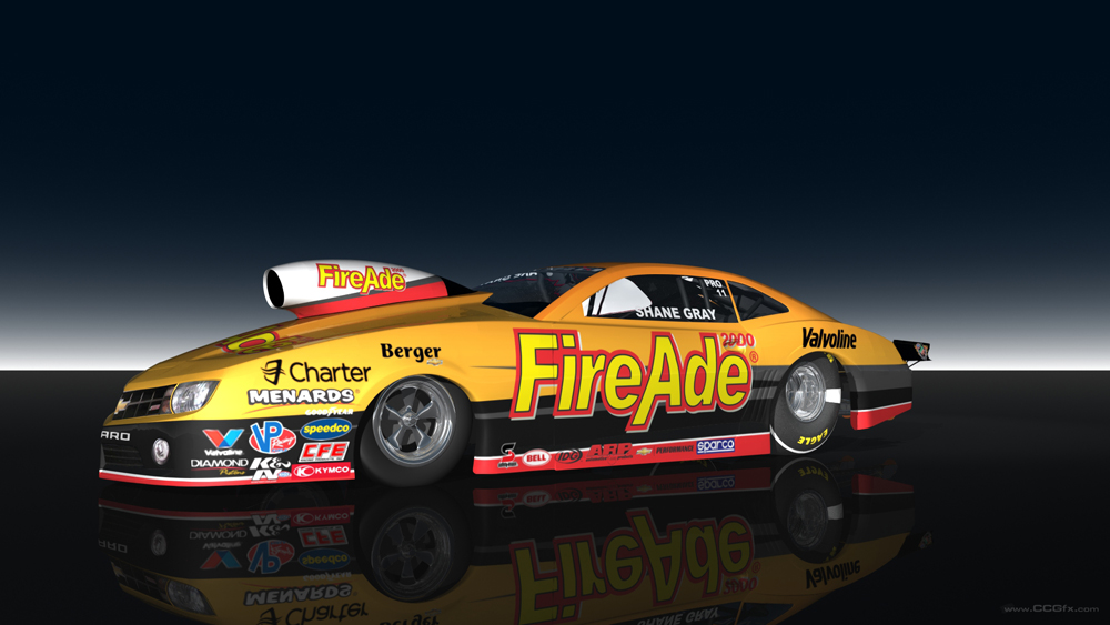 FireAde Joins With Gray Motorsports Pro Stock Camaro Driver Shane Gray