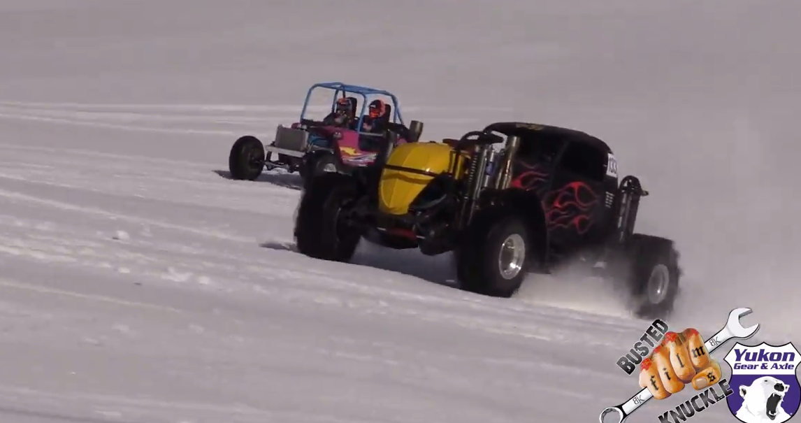 Video Of Big Power Machines Doing A Hill Climb On Snow! BangShift Approved Use Of A Ski Slope!