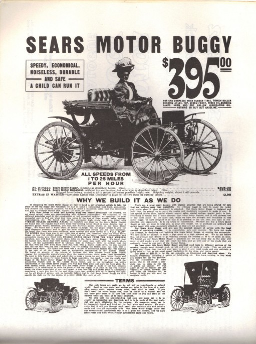 1909 Sears Motor Buggy