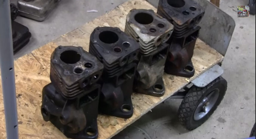 A 4 Cylinder Briggs And Stratton?! Watch How These Guys Put One Together That Runs!