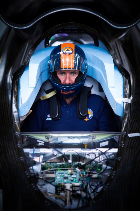 BLOODHOUND Driver - Andy Green_pic credit Stefan Marjoram