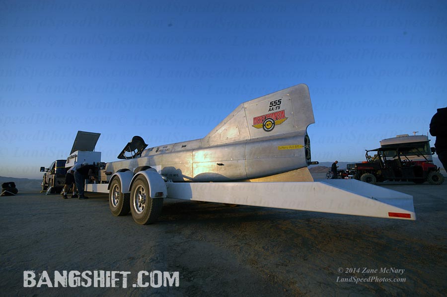 Exclusive Photos Of Danny Thompson’s Challenger II At El Mirage Testing This Week!