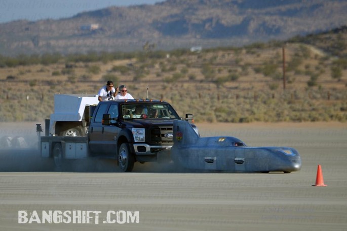 Danny Thompson Mickey Thompson Challenger II Testing At El Mirage 028