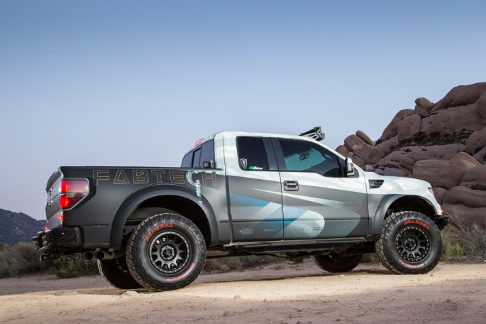 Fabtech Ford Raptor Flying High Jump Feature 048