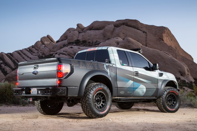 Fabtech Ford Raptor Flying High Jump Feature 051