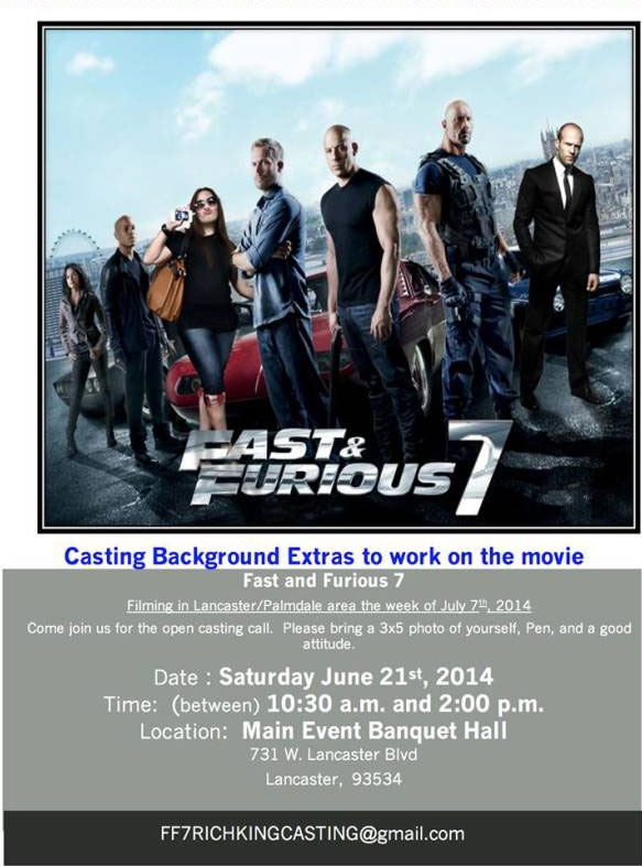  Fast And Furious 7