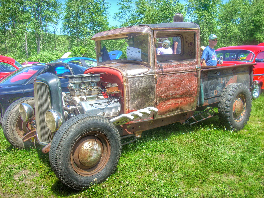 The Hot Heads Car Club Charity Car Show – Lots Of Cool Pre-1972 Iron On Display From Rats To Resto Muscle