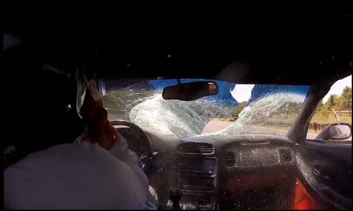 Insane Video: Watch In-Car Footage of A Corvette Striking a Deer at High Speed on a Road Course