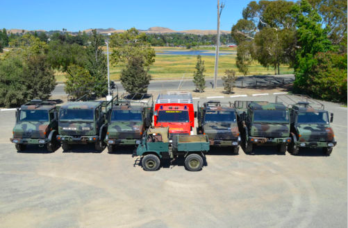 A Fleet of Military Trucks is Going Up For Auction, And Lohnes Isn’t Around To Drool Over It.