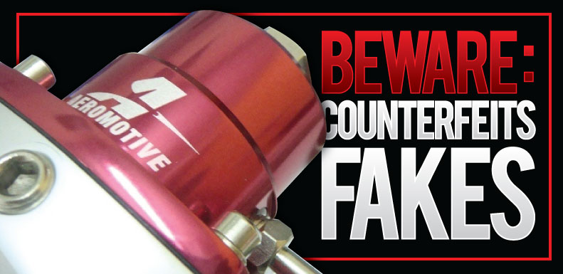 Aeromotive Calls Out The Crooks! Beware Of Fake Aeromotive Fuel Systems Components