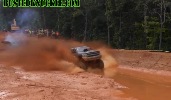 This Crazy Mud Truck Proves That All You Need Is Horsepower, Wheel Speed, And A Right Foot Made Of Lead