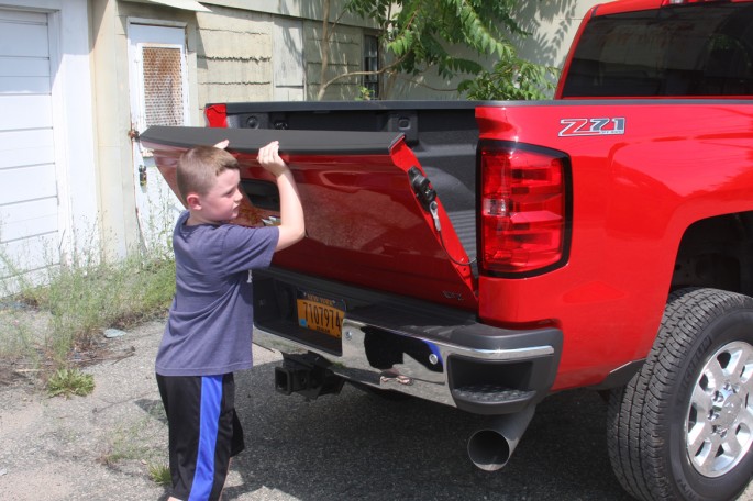 Chevy Silverado crew cab LTZ 2500 2014 victory red012