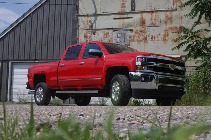 Chevy Silverado crew cab LTZ 2500 2014 victory red019