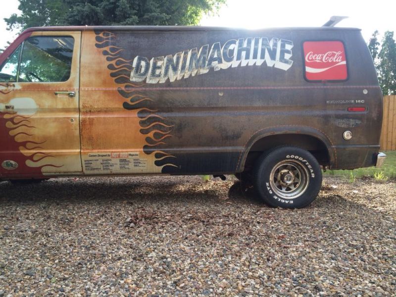 Ford denim machine van #7