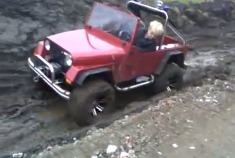 gas powered ride on jeep