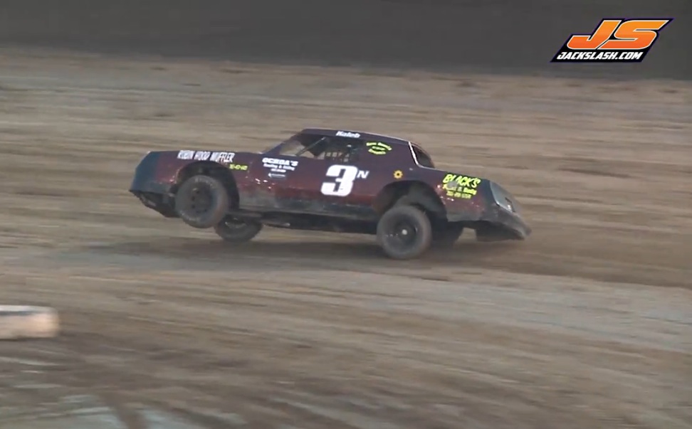 Carrying The Left Front Tire The Entire Way Around A Dirt Oval May Not Be The Fast Way Home But It Sure Is The Coolest Looking