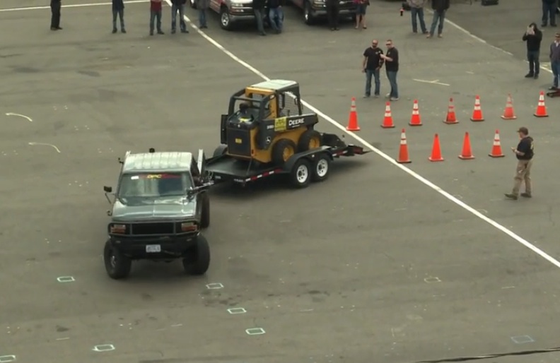 Diesel Power Challenge 2014: The Infamous Trailer Towing Obstacle Course