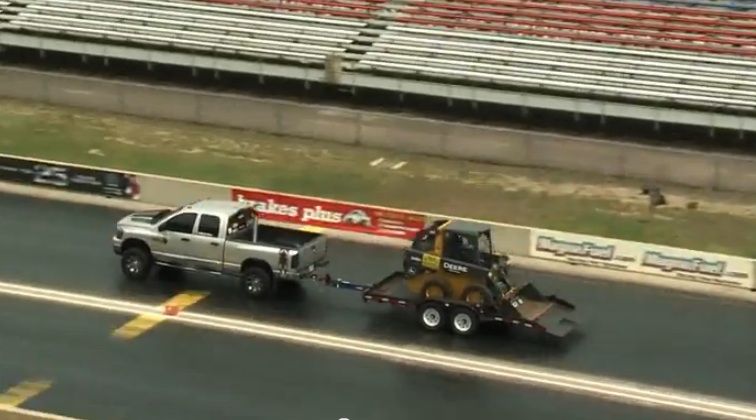 Diesel Power Challenge Week: The Punishing Eighth Mile Trailer Sprint At Bandimere