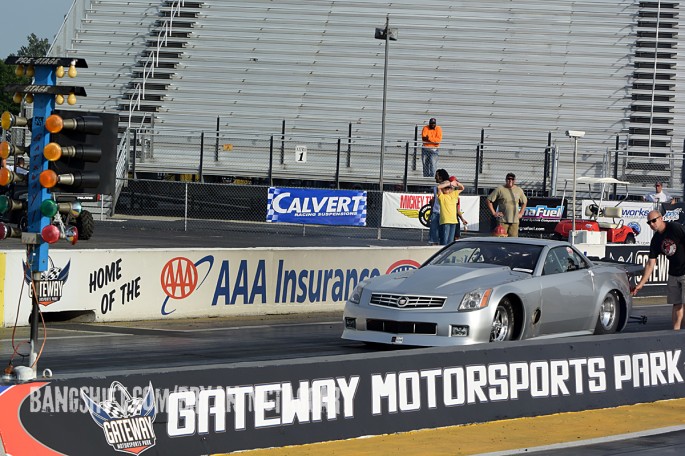 Street Car Super National St. Louis Gateway Motorsports Park Anarchy at the Arch Thursday Drag Racing Action 021